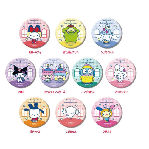 Tamagotchi x Sanrio Characters Can Badge Hasepro 2-Inch Collectible Pin