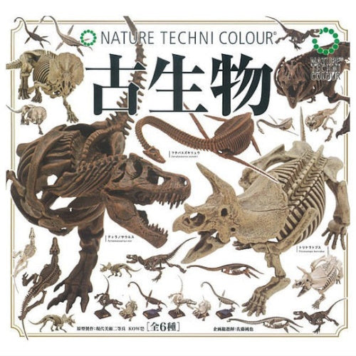 Nature Techni Color Paleontology Prehistoric Life Ikimon 3-Inch Mini-Figure
