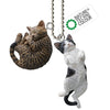 Nature Techi Color Mono Cat Series Ikimon 2-Inch Key Chain