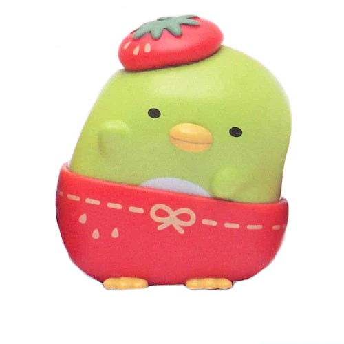 San-x Sumikko Gurashi Side By Side Strawberry Outfit IP4 2-Inch Collectible Toy