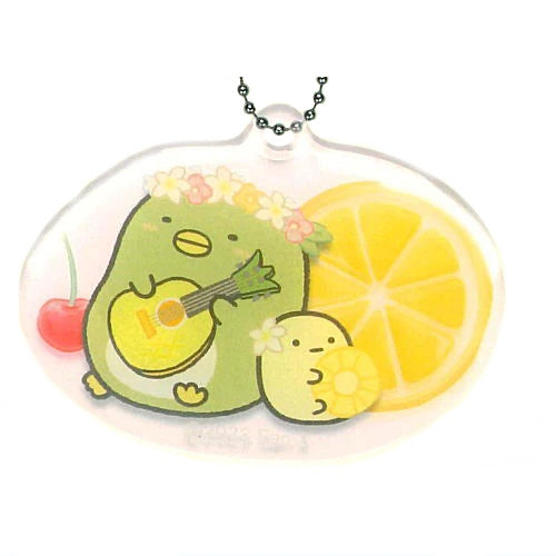 San-x Sumikko Gurashi Plump Clear Key Chain IP4 2-Inch Collectible Toy