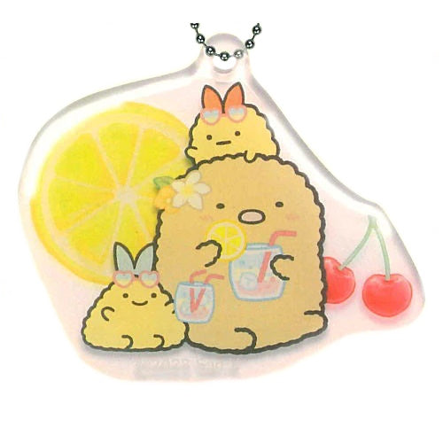 San-x Sumikko Gurashi Plump Clear Key Chain IP4 2-Inch Collectible Toy