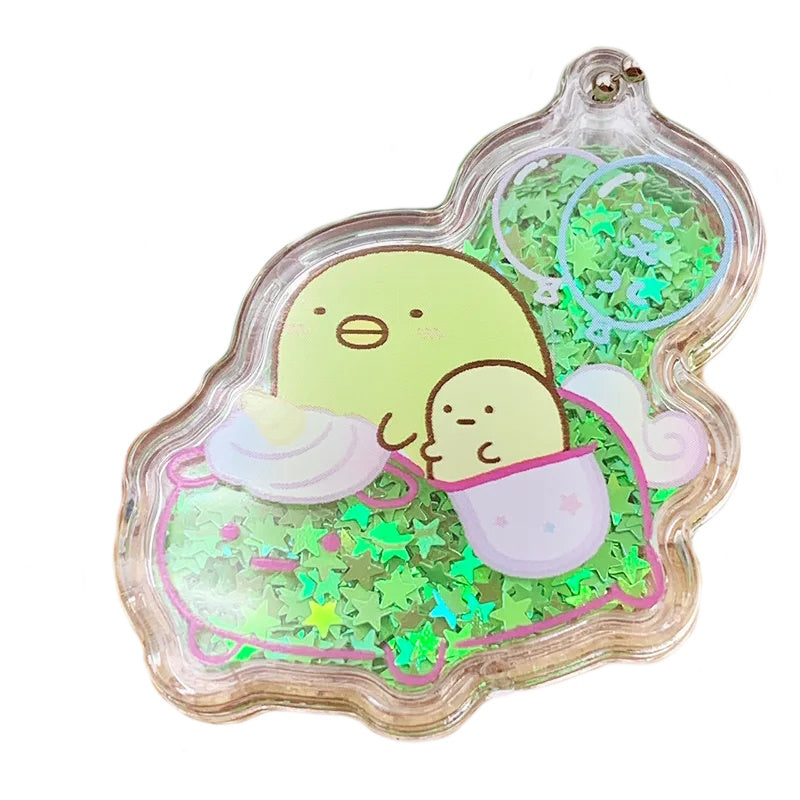 San-x Sumikko Gurashi Tapioca Park Shaker Key Chain IP4 2-Inch Collectible Toy