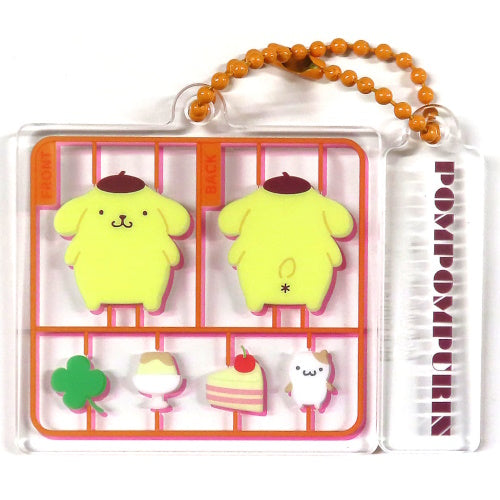 Sanrio Characters Plastic Model Acrylic Key Chain IP4 2-Inch Collectible Toy