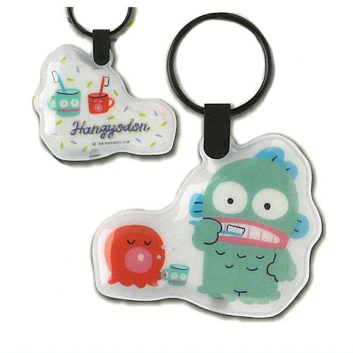 Sanrio Hangyodon Push LED IP4 2-Inch Key Chain