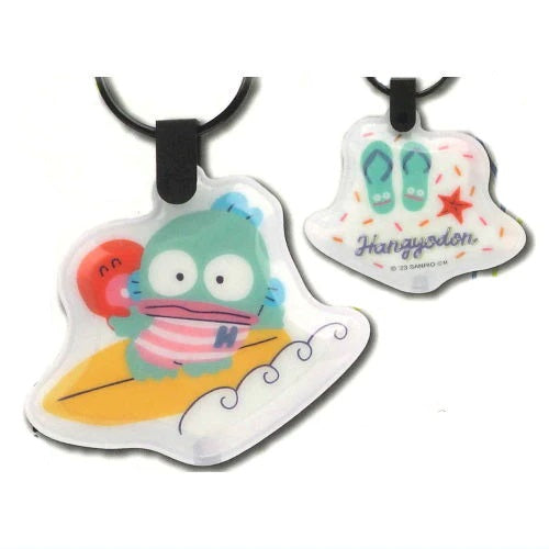 Sanrio Hangyodon Push LED IP4 2-Inch Key Chain