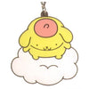 Sanrio Characters Relax Cloud Rubber Charm IP4 2-Inch Key Chain