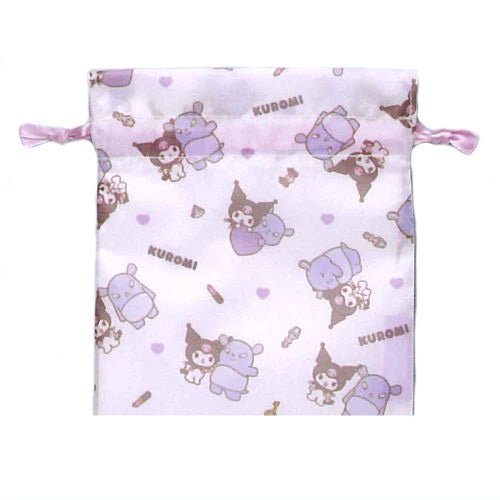 Sanrio Characters Kuromi And Friends Drawstring Pouch IP4 5-Inch Collectible Toy