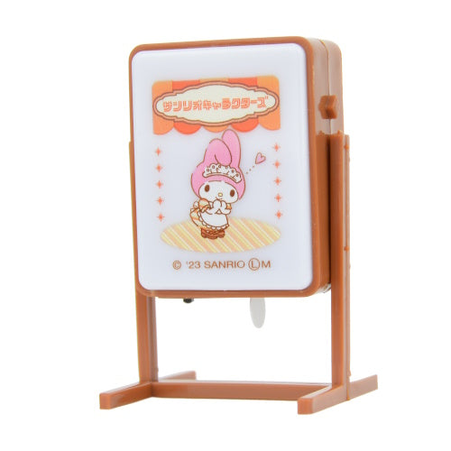 Sanrio Characters Light Up Cafe Signboard IP4 3-Inch Collectible Toy