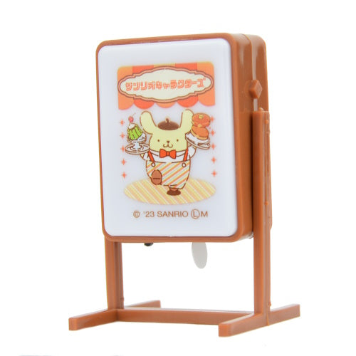 Sanrio Characters Light Up Cafe Signboard IP4 3-Inch Collectible Toy