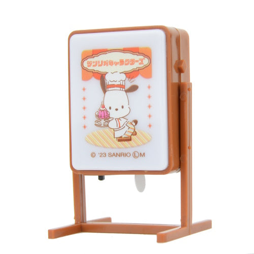 Sanrio Characters Light Up Cafe Signboard IP4 3-Inch Collectible Toy