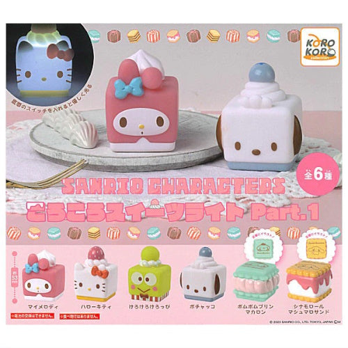 Sanrio Characters Sweets Mascot Light Vol. 01 IP4 2-Inch Mini-Figure