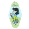 Peanuts Snoopy Clear Acrylic Key Chain IP4 2-Inch Collectible Toy