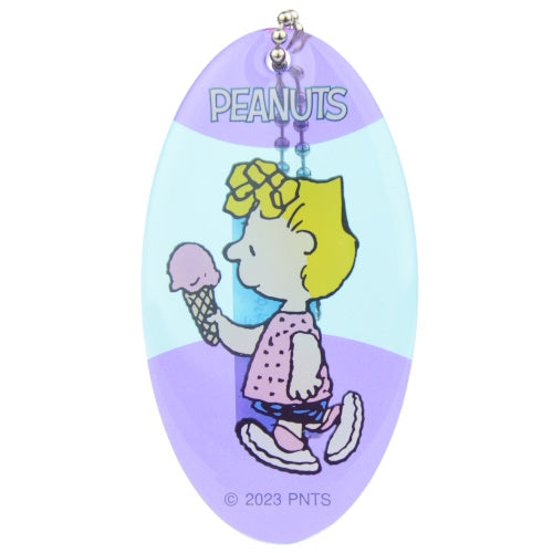 Peanuts Snoopy Clear Acrylic Key Chain IP4 2-Inch Collectible Toy