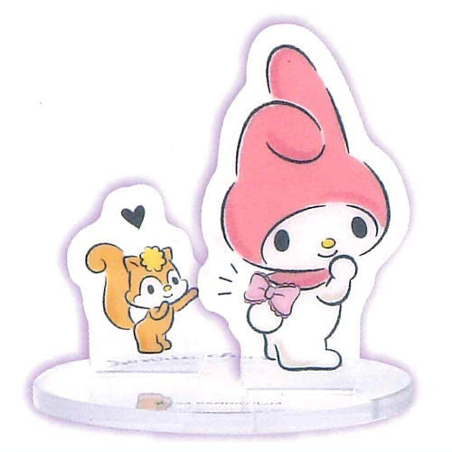 Sanrio Characters Shopping Together Acrylic Stand IP4 1.5-Inch Collectible