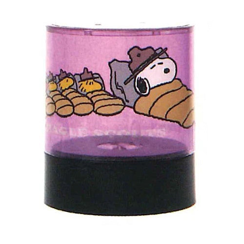Peanuts Snoopy Beagle Scouts Stained Glass Light IP4 2-Inch Collectible Toy