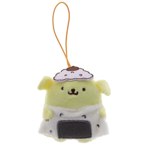 Sanrio Pompompurin Capgurumi Obento Mascot IP4 3-Inch Plush Key Chain