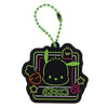 Sanrio Characters Vivid Neon Rubber Sign Mascot 2-Inch Key Chain