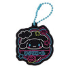 Sanrio Characters Vivid Neon Rubber Sign Mascot 2-Inch Key Chain