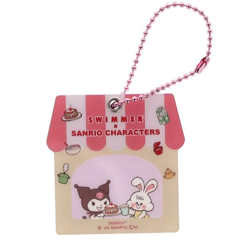 Swimmer x Sanrio Characters Stay Cozy At Home Acrylic Key Chain IP4 2-Inch Collectible
