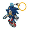 Sonic The Hedgehog Rubber Charm IP4 2-Inch Key Chain