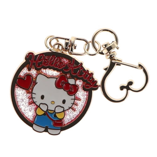 Sanrio Characters Sparkly Transparent Metal Charm Series IP4 1.5-Inch Key Chain