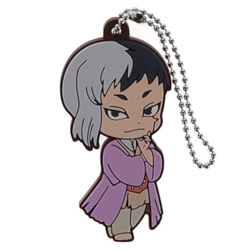 Dr. Stone Rubber Mascot Series IP4 2-Inch Key Chain