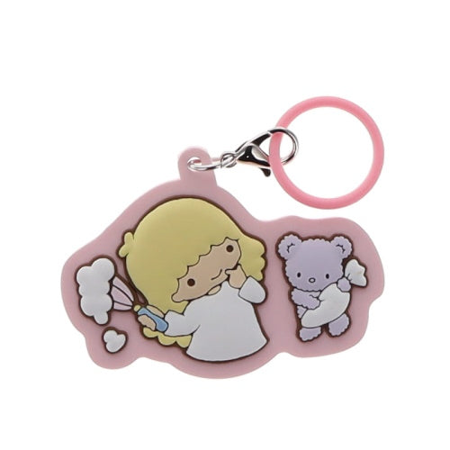 Sanrio Little Twin Stars Rubber Mascot Series IP4 2-Inch Key Chain