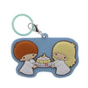 Sanrio Little Twin Stars Rubber Mascot Series IP4 2-Inch Key Chain