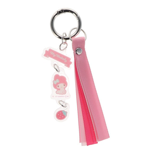 Sanrio Characters Mini Charm Ribbon Tassel Series Vol. 01 IP4 3-Inch Key Chain