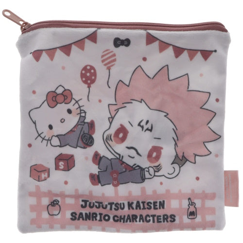 Jujutsu Kaisen x Sanrio Zippered Pouch Series IP4 5x5-Inch Collectible Toy