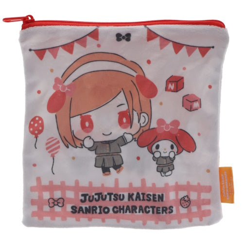 Jujutsu Kaisen x Sanrio Zippered Pouch Series IP4 5x5-Inch Collectible Toy
