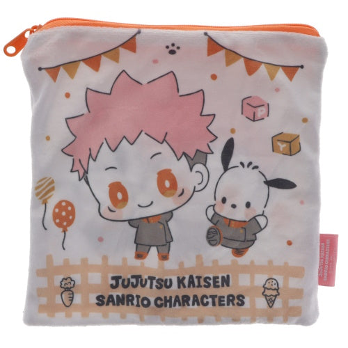 Jujutsu Kaisen x Sanrio Zippered Pouch Series IP4 5x5-Inch Collectible Toy