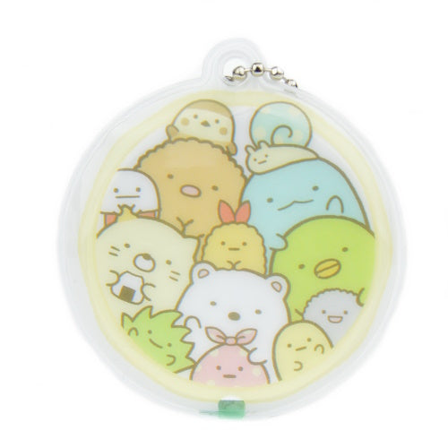 San-x Sumikko Gurashi Push LED Light Up Key Chain IP4 2-Inch Collectible