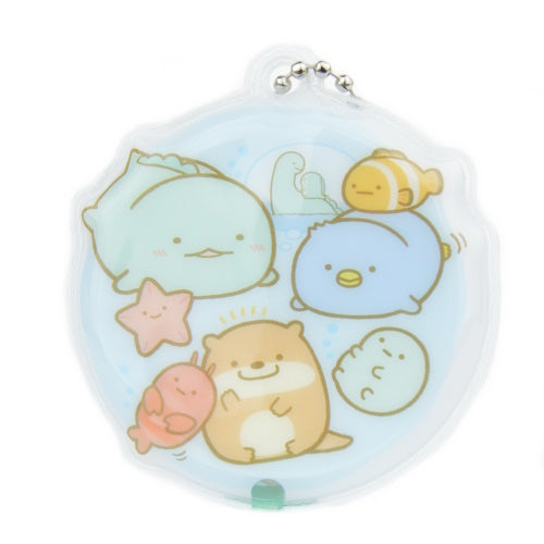 San-x Sumikko Gurashi Push LED Light Up Key Chain IP4 2-Inch Collectible