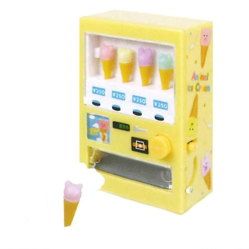 Animal Ice Cream Vending Machine J Dream 2-Inch Miniature Doll Furniture