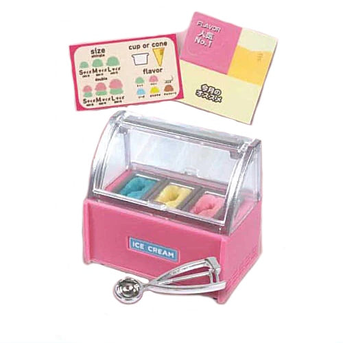 Mini Ice Cream Case Vol. 05 J Dream 1.5-Inch Miniature Doll Furniture