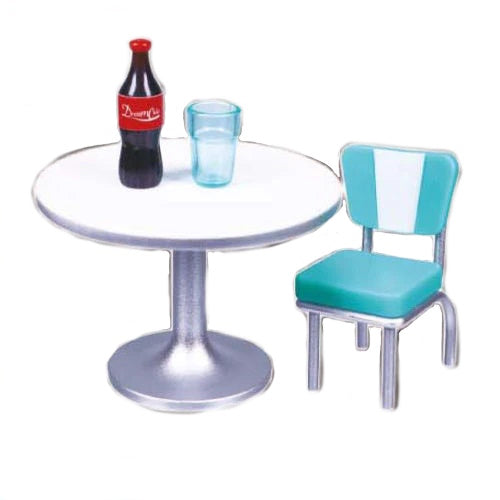 American DIner Mascot Mint Color J Dream Miniature Doll Furniture Toy