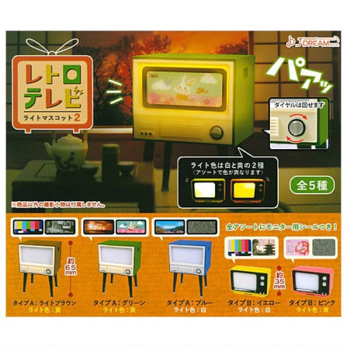 Retro TV Light Mascot Vol. 02 J Dream Miniature Doll Furniture