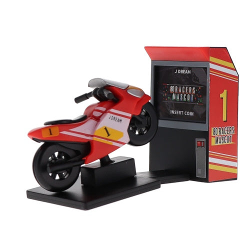 Motorcycle Racers Mascot 80's Racers Series J Dream Miniature Doll Furniture