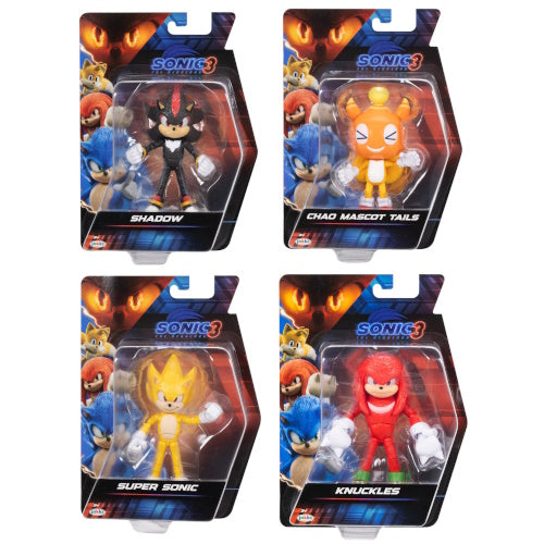 Sonic The Hedgehog 3 Movie Figure Wave 2 Jakks Pacific 5-Inch Figure