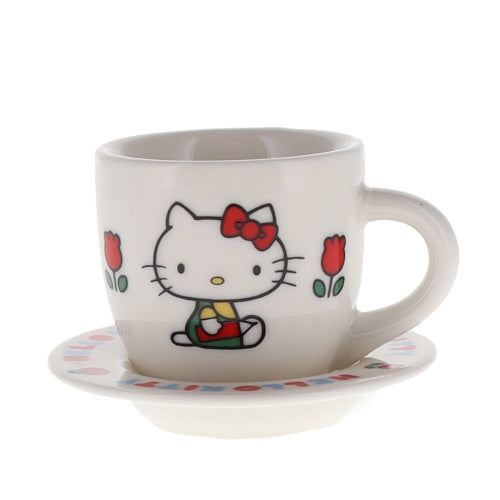 Sanrio Characters Miniature Ceramic Cup And Saucer K2 Station 2-Inch Collectible