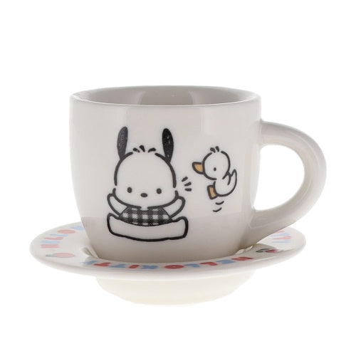 Sanrio Characters Miniature Ceramic Cup And Saucer K2 Station 2-Inch Collectible