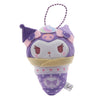 Sanrio Characters Crepe Swaddled Mascot Series K2 Station 2.5-Inch Plush Key Chain