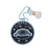 Sanrio Characters Sparkling Cosmetic Compact Series K2 Station 3-Inch Key Chain