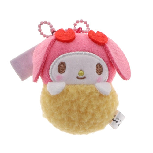 Sanrio Characters Mixed Fry Plush Mascot Series K2 Station 3-Inch Key Chain
