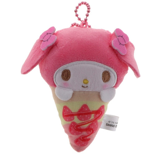 Sanrio Characters Pizza Swaddled Plush Mascot Series K2 Station 3-Inch Key Chain