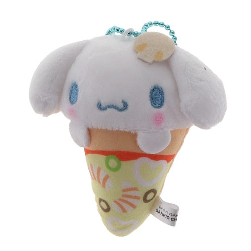 Sanrio Characters Pizza Swaddled Plush Mascot Series K2 Station 3-Inch Key Chain