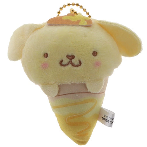 Sanrio Characters Pizza Swaddled Plush Mascot Series K2 Station 3-Inch Key Chain