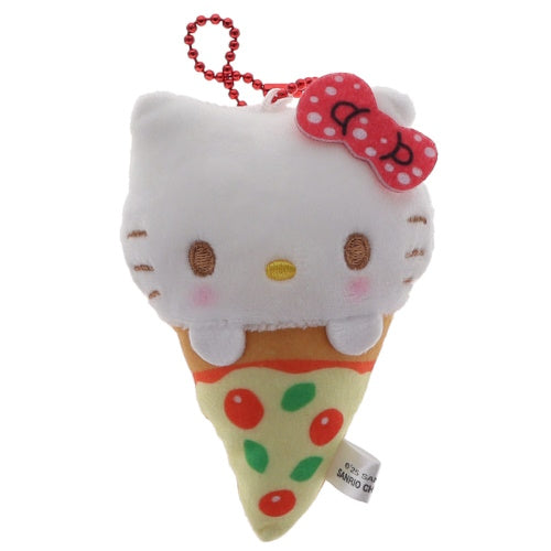 Sanrio Characters Pizza Swaddled Plush Mascot Series K2 Station 3-Inch Key Chain